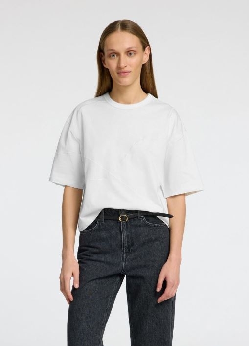 Panny SS Embroidered Tee