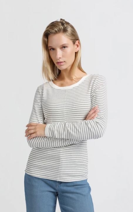 Striped Long Sleeve Top